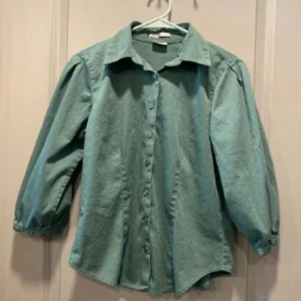 Elegant Green Women's Crop Top